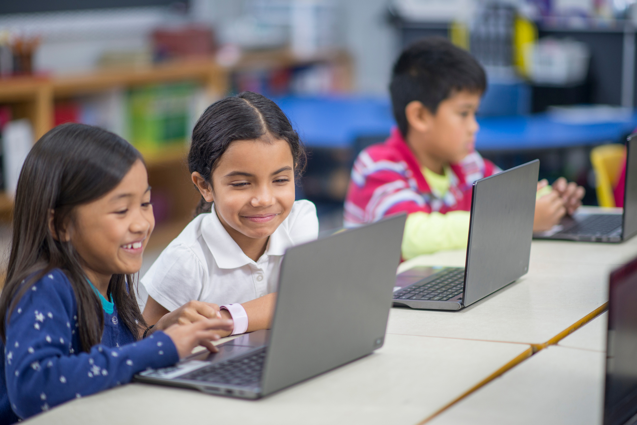 Kids Learning Computers